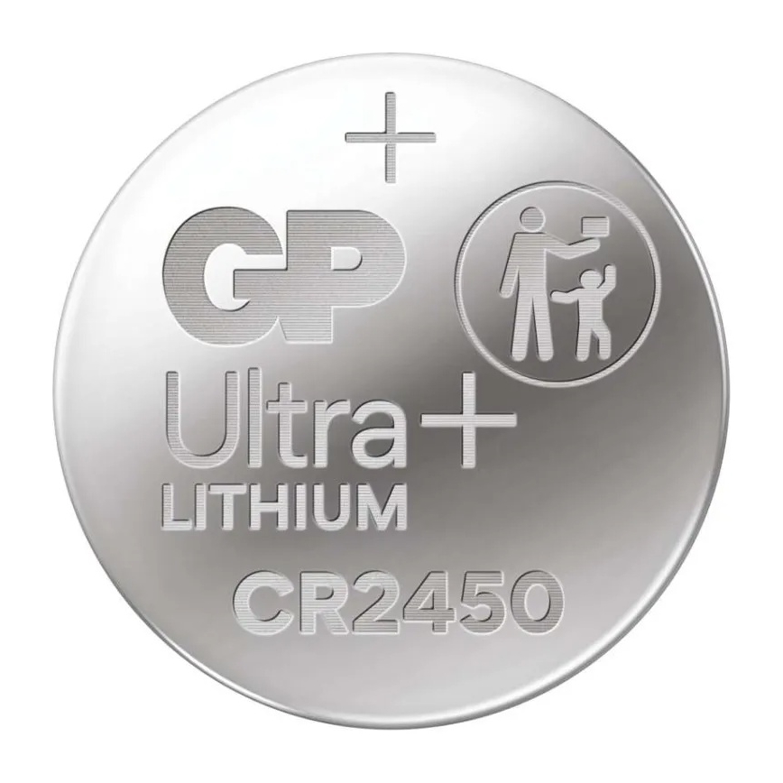 Στοιχείο λιθίου κουμπί CR2450 GP LITHIUM 3V/600 mAh