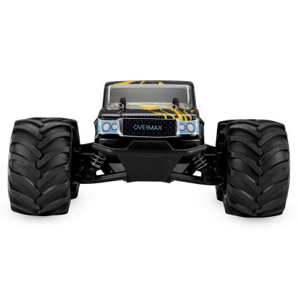 Overmax - RC αυτοκίνητο με τηλεχειριστήριο X-JOLT 1000 mAh μαύρο/κίτρινο