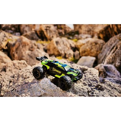Overmax - τηλεκατευθυνόμενο RC αυτοκίνητο 2 σε 1 X-MONSTER 3.5 1700 mAh μαύρο/κόκκινο/πράσινο