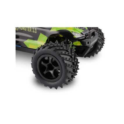 Overmax - Τηλεκατευθυνόμενο RC αυτοκίνητο X-MONSTER 3.0 1700 mAh Μαύρο/Πράσινο