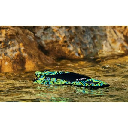 Overmax - Τηλεκατευθυνόμενο RC σκάφος X-SURGE 4000 mAh μαύρο/πράσινο