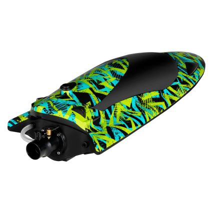 Overmax - Τηλεκατευθυνόμενο RC σκάφος X-SURGE 4000 mAh μαύρο/πράσινο