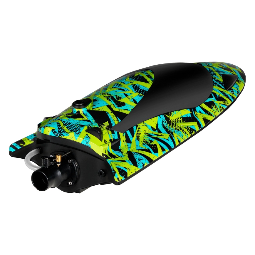Overmax - Τηλεκατευθυνόμενο RC σκάφος X-SURGE 4000 mAh μαύρο/πράσινο