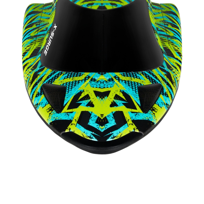Overmax - Τηλεκατευθυνόμενο RC σκάφος X-SURGE 4000 mAh μαύρο/πράσινο