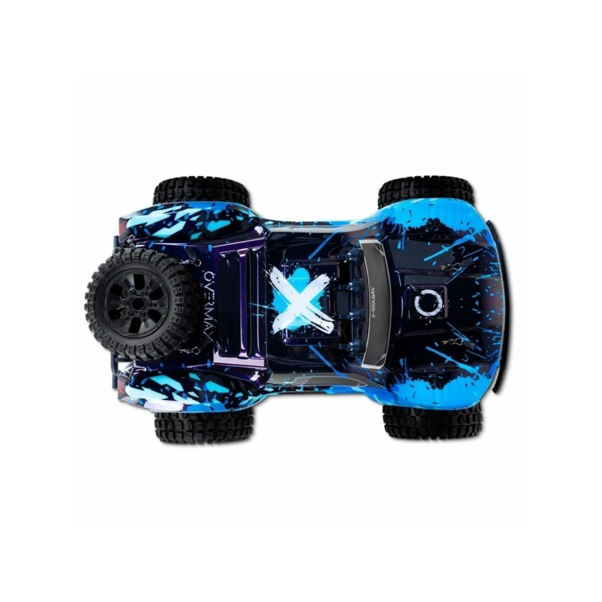 Overmax - Αυτοκίνητο RC με τηλεχειριστήριο X-HOOLIGAN 3xAA/1800 mAh Μπλε/Μαύρο