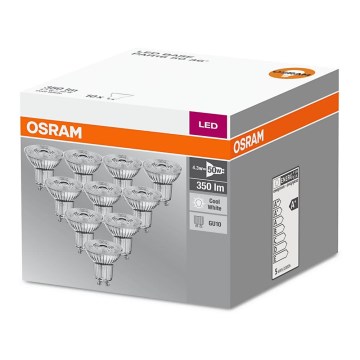 ΣΕΤ 10x Λαμπτήρας LED GU10/4,3W/230V 4000K - Osram