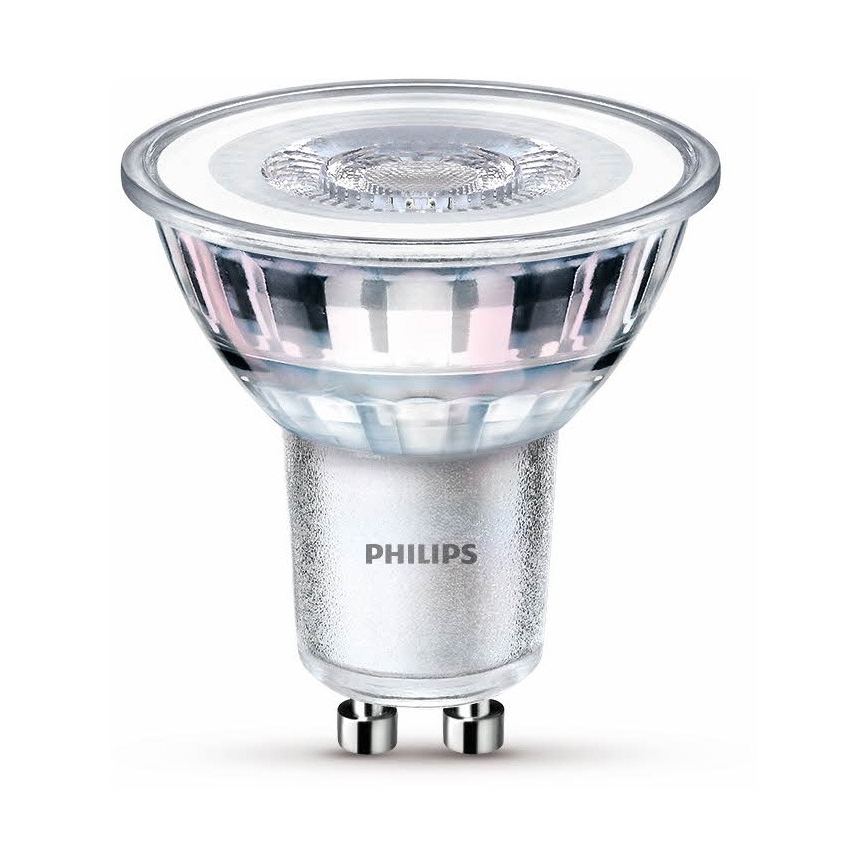 ΣΕΤ 10x Λαμπτήρας LED Philips GU10/4,6W/230V 2700K