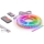 ΣΕΤ 1x LED RGBW ρυθμιζόμενη λωρίδα NEO LITE MUSIC LED/24W/230V 5 m IP65 Wi‑Fi Tuya + 5x προφίλ εντοιχισμού 1 m ασημί/λευκό + τηλεχειριστήριο
