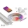 ΣΕΤ 1x LED RGBW ρυθμιζόμενη λωρίδα Philips Hue WHITE AND COLOR AMBIANCE LED/20W/230V 2 m + 2x εντοιχιζόμενο προφίλ 1 m ασημί/λευκό