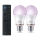 Σετ 2 LED RGB ρυθμιζόμενοι λαμπτήρες Philips SMART A60 E27/8,5W/230V 2200-6500K + τηλεχειριστήριο