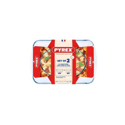 Σετ 2 ταψιών PYREX 3,7/2,2 l