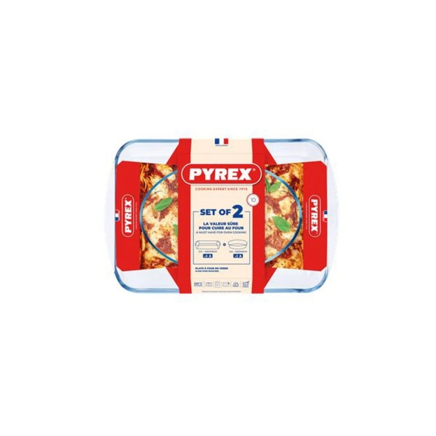 Σετ 2 ταψιών PYREX 3,7/2,2 l