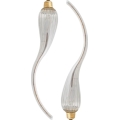 Σετ 2 τεμ. ρυθμιζόμενες λάμπες LED LAMDA E27/4W/230V 2100K, διάφανες