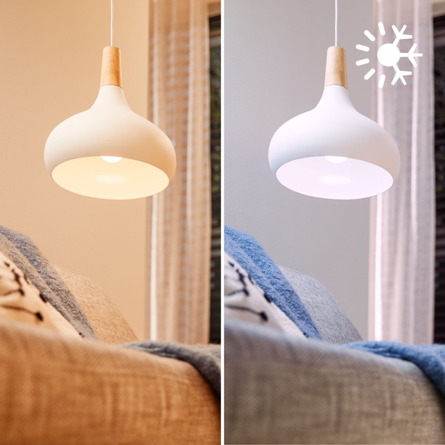 Σετ 2x ρυθμιζόμενες LED RGB λάμπες Philips SMART A60 E27/8,5W/230V 2200-6500K