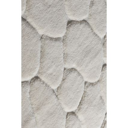 Σετ 2 τεμαχίων πατάκι μπάνιου LINO 60/100 cm κρεμ
