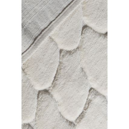 Σετ 2 τεμαχίων πατάκι μπάνιου LINO 60/100 cm κρεμ