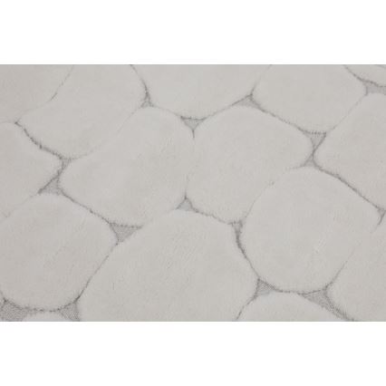 Σετ 2 τεμαχίων πατάκι μπάνιου LINO 60/100 cm κρεμ