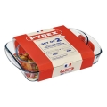 Σετ 2 τεμαχίων γυάλινων ταψιών PYREX 2,7/2,2 l