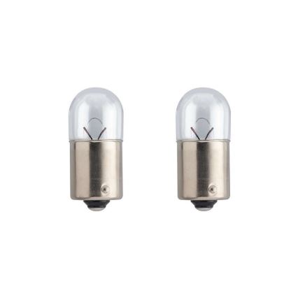 ΣΕΤ 2x Λάμπα αυτοκινήτου Philips VISION 12821B2 R5W BA15s/5W/12V