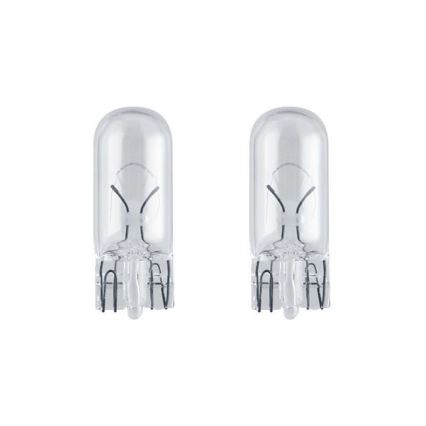 ΣΕΤ 2x Λάμπα αυτοκινήτου Philips VISION 12961B2 W5W W2,1x9,5d/5W/12V
