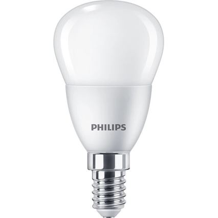 ΣΕΤ 2x Λαμπτήρας LED Philips P45 E14/5W/230V 4000K