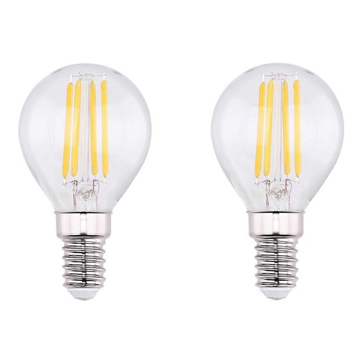 ΣΕΤ 2x Λαμπτήρας LED VINTAGE E14/4W/230V 2700K - Globo 10589-2K