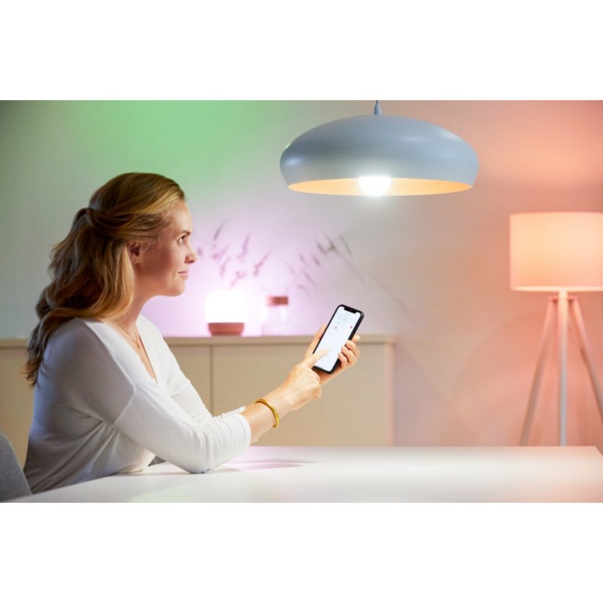 ΣΕΤ 2x Λάμπες LED Dimmable VINTAGE FILAMENT A60 E27/6,7W/230V 2700-6500K CRI 90 Wi-Fi - WiZ