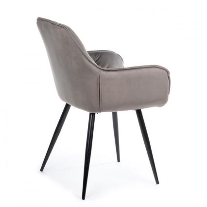 ΣΕΤ 2x Καρέκλες τραπεζαρίας HANA γκρι