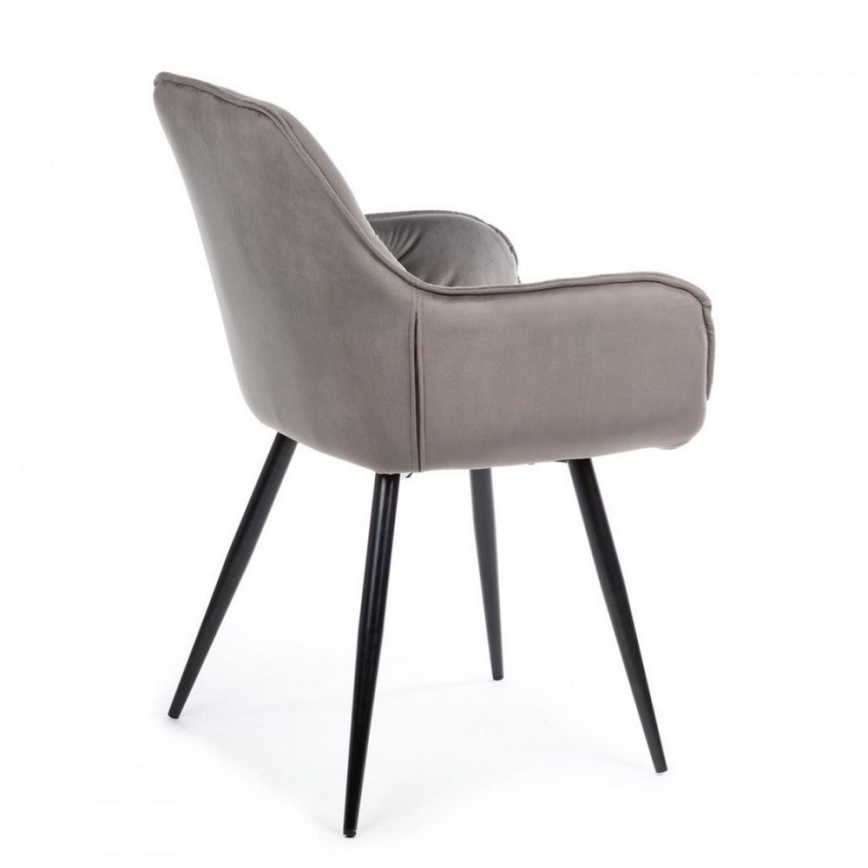 ΣΕΤ 2x Καρέκλες τραπεζαρίας HANA γκρι