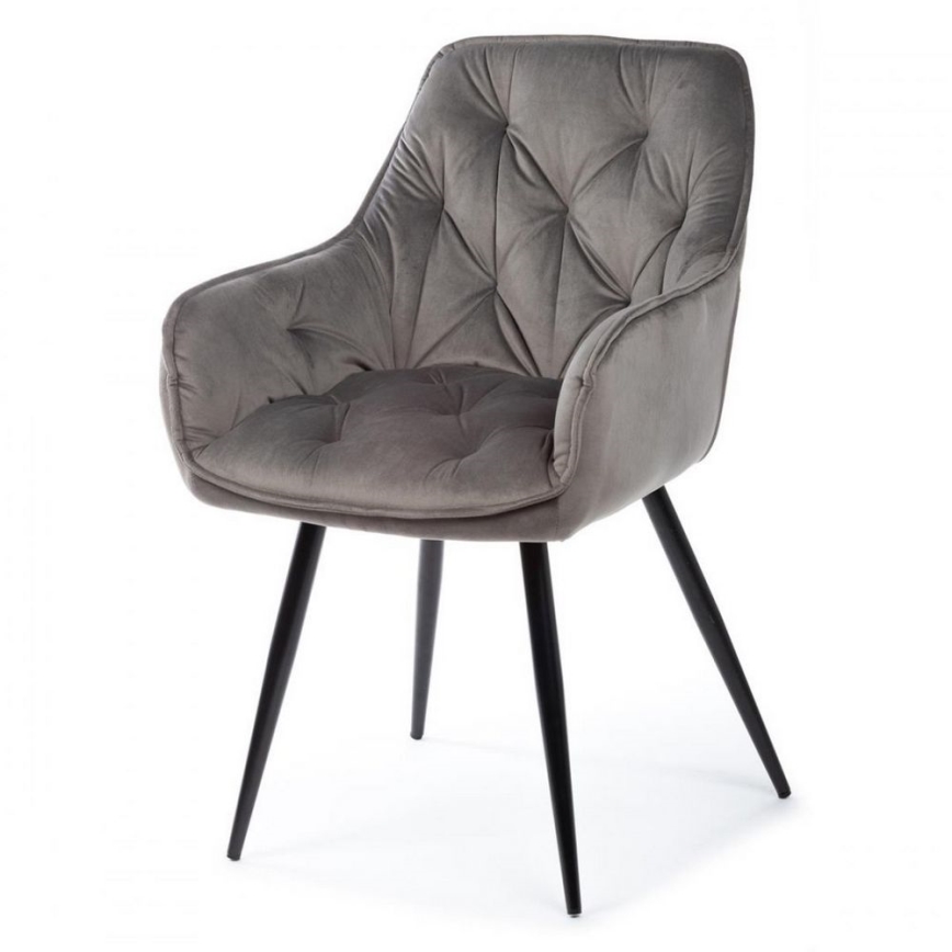 ΣΕΤ 2x Καρέκλες τραπεζαρίας HANA γκρι