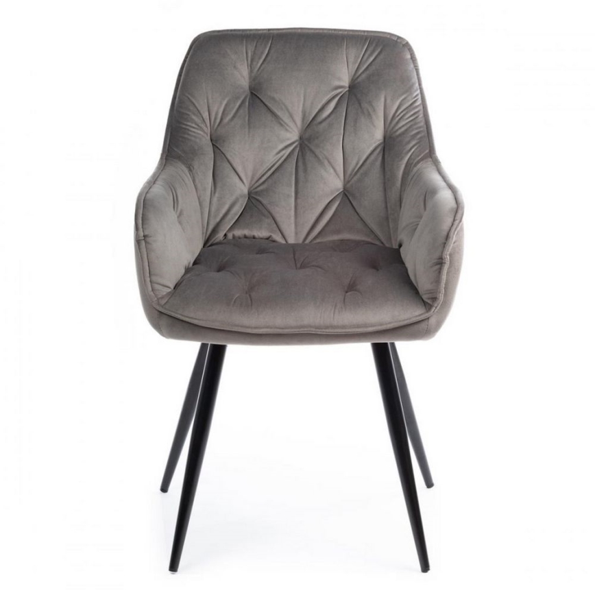 ΣΕΤ 2x Καρέκλες τραπεζαρίας HANA γκρι