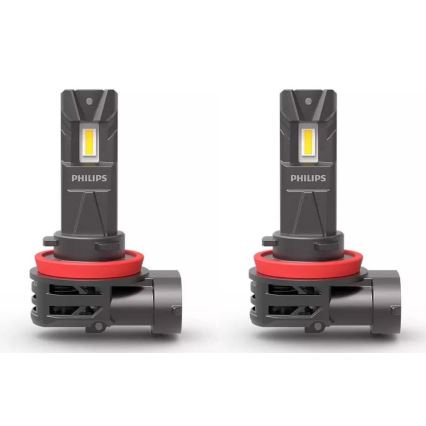 ΣΕΤ 2x LED Λάμπα αυτοκινήτου 11362 U2500 CX H11 PGJ19-2/20W/12V 6000K