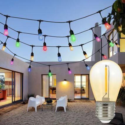 ΣΕΤ 2x LED Λάμπα PARTY E27/0,3W/36V