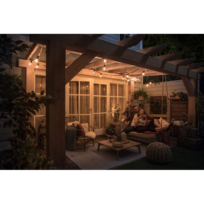 ΣΕΤ 2x LED Λαμπτήρες VINTAGE Philips E14/2W/230V 2700K