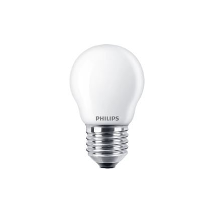 Σετ 2x LED λάμπες Philips P45 E27/2,2W/230V 2700K