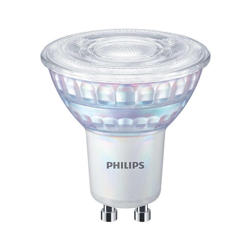 ΣΕΤ 2x LED Dimmable λαμπτήρες Philips Warm Glow GU10/3,8W/230V 2200-2700K CRI 90