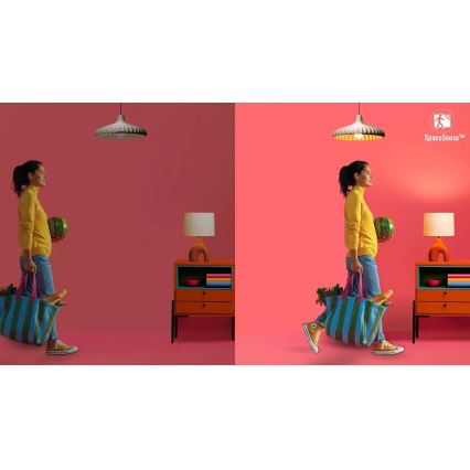 Σετ 2x ρυθμιζόμενη LED λάμπα με αισθητήρα κίνησης PAR16 GU10/4,7W/230V 2700-6500K CRI 90 Wi-Fi - WiZ