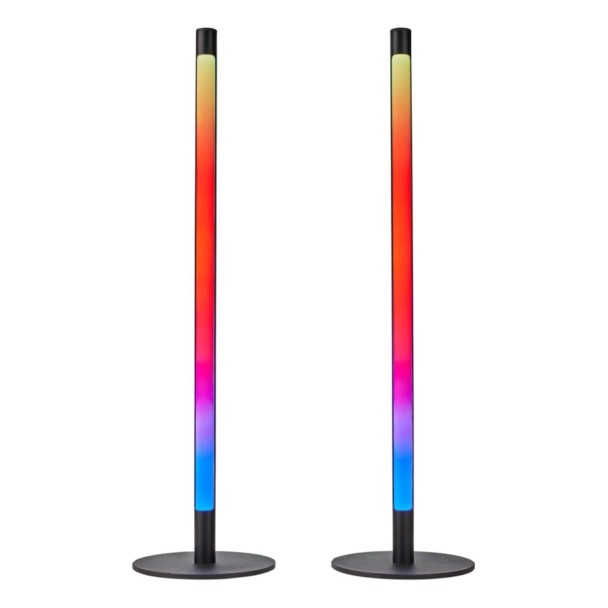 ΣΕΤ 2x LED RGBIC Ρυθμιζόμενο επιτραπέζιο φωτιστικό SmartLife LED/36W/230V 55 εκ. 2700-6500K Wi-Fi Tuya + τηλεχειριστήριο