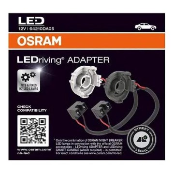 ΣΕΤ 2x LEDriving Αντάπτορας - Osram