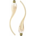 Σετ 2x Ρυθμιζόμενη LED λάμπα LAMDA E27/4W/230V 2100K χρυσή