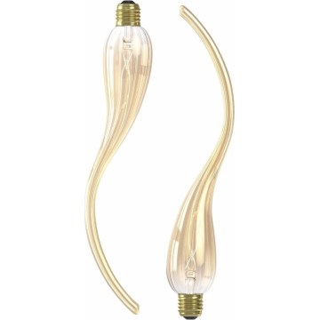 Σετ 2x Ρυθμιζόμενη LED λάμπα LAMDA E27/4W/230V 2100K χρυσή