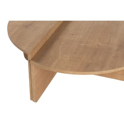 ΣΕΤ 2x Τραπεζάκι σαλονιού ORION δρυς