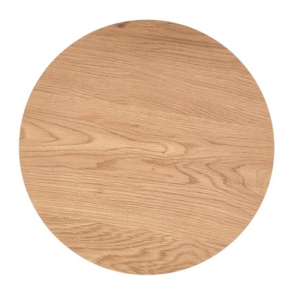 Σετ 2x τραπεζάκια σαλονιού ZENYA δρυς/μαύρο