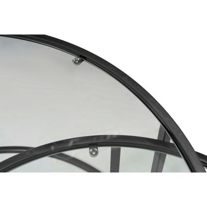 ΣΕΤ 2x Τραπεζάκι σαλονιού TOKYO διάμετρος 60/80 εκ. μαύρο