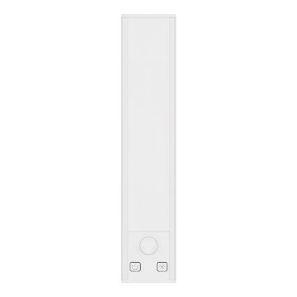 ΣΕΤ 2x επαναφορτιζόμενα LED φωτιστικά για έπιπλα με αισθητήρα κίνησης και λυκόφωτος VIRO LED/1,2W/3,7V 800 mAh 3000/4000/6500K 30 cm λευκό