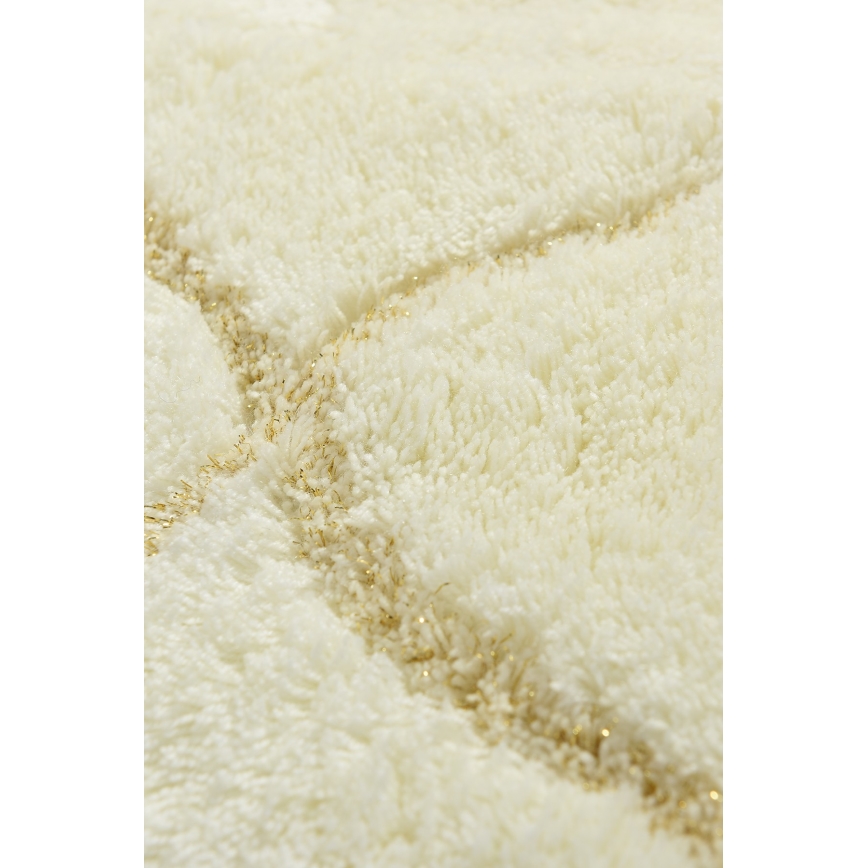 ΣΕΤ 2x Χαλάκι Μπάνιου INFINITY 60/100 εκ. σε μπεζ χρώμα