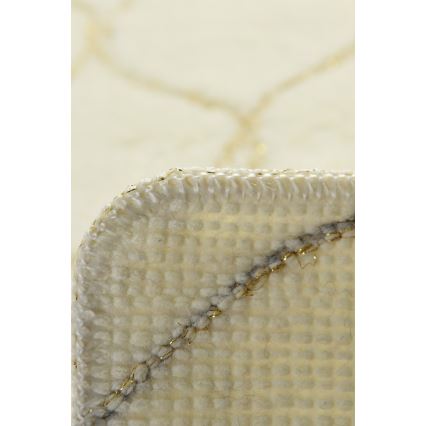 ΣΕΤ 2x Χαλάκι Μπάνιου INFINITY 60/100 εκ. σε μπεζ χρώμα