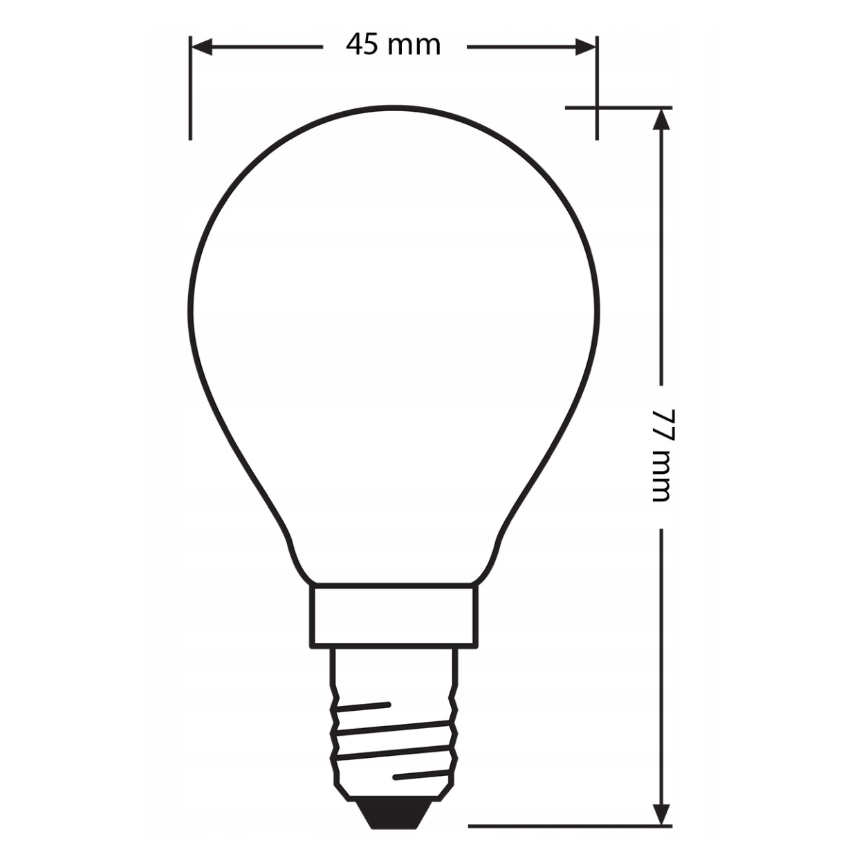 Σετ 3 LED λαμπτήρων BASE CLASSIC FILAMENT E14/5,9W/230V 4000K - Osram