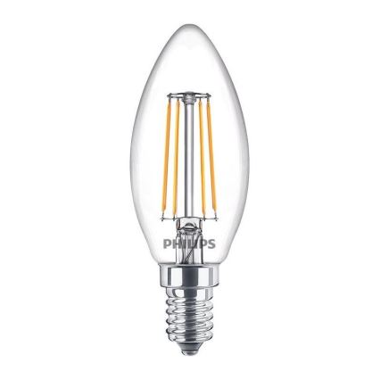 Σετ 3 LED λαμπτήρες VINTAGE Philips B35 E14/4,3W/230V 2700K