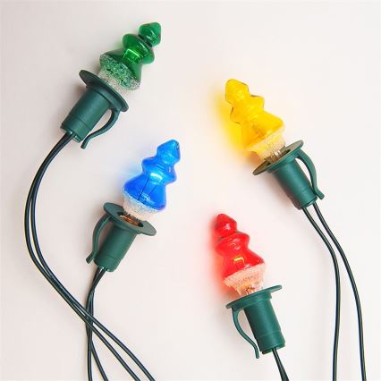 ΣΕΤ 3 x Λαμπάκια ανταλλακτικά TREE E10/20V/0,1A πολύχρωμα, Κατασκευάζονται στην Ευρώπη